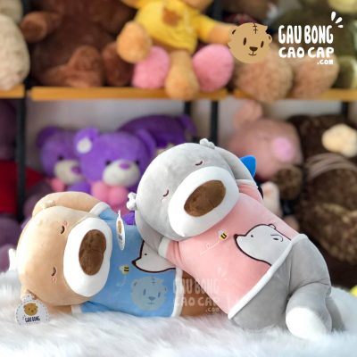 Gấu bắc cực Mũi To mặc Áo Nằm ngủ