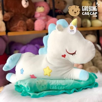 Gối mền 2in1 Unicorn nằm mình Sao