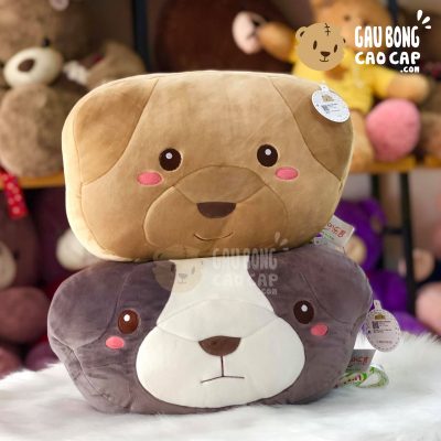Gối ôm đầu to Chó Bông