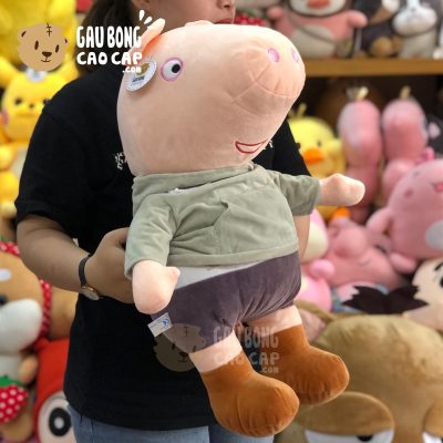 Heo Bông mặc áo Hoodie