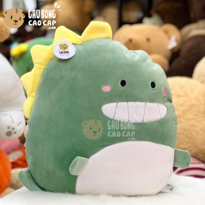 Khủng Long bông xanh gối ôm dẹp