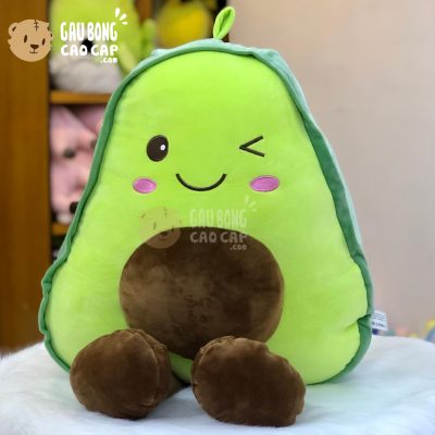 Quả Bơ Bông má hồng mặt biểu cảm