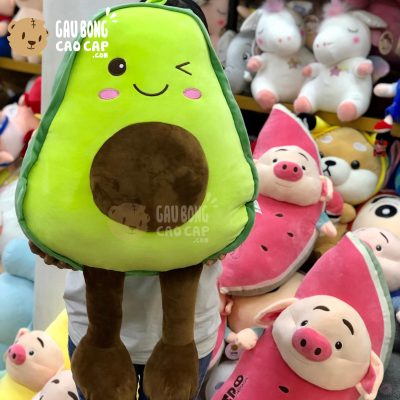 Quả Bơ Bông má hồng mặt biểu cảm