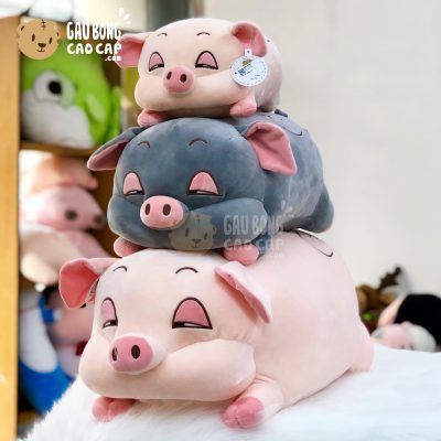 Heo Bông mũm mĩm Mắt Híp Phê Cần
