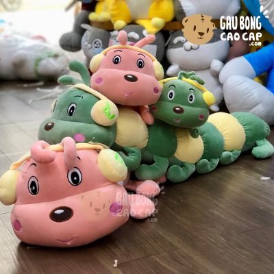 Sâu Bông gối ôm dài Colorfull