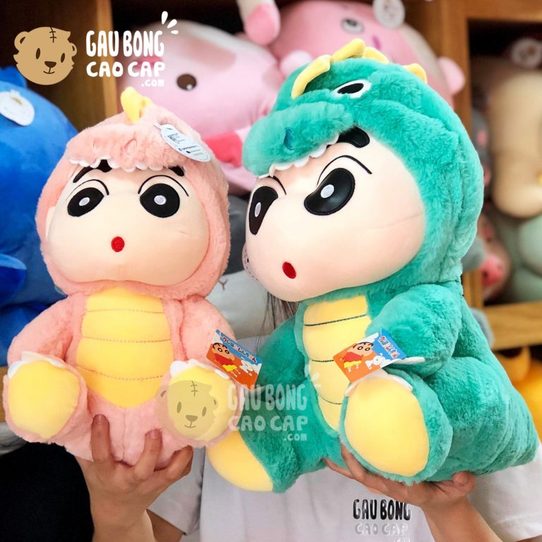 Gấu Bông SHIN cosplay Khủng Long - Shop Gấu Bông SHIN - gaubongcaocap.com