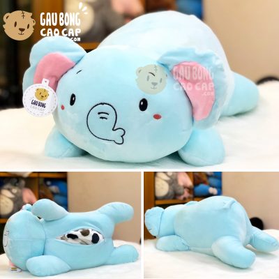 Gối mền 2in1 Voi Bông nằm