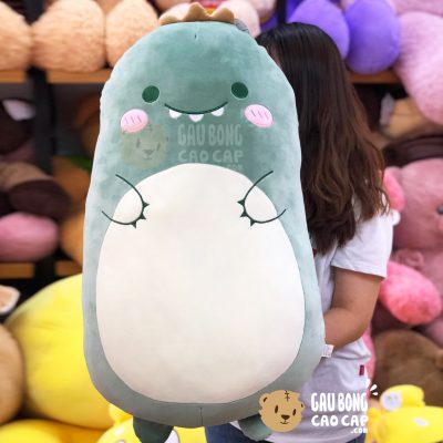 Khủng Long Bông gối ôm tay thêu