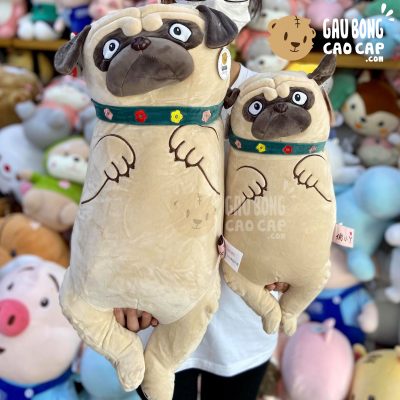 Chó Bông Mặt Xệ gối ôm dài