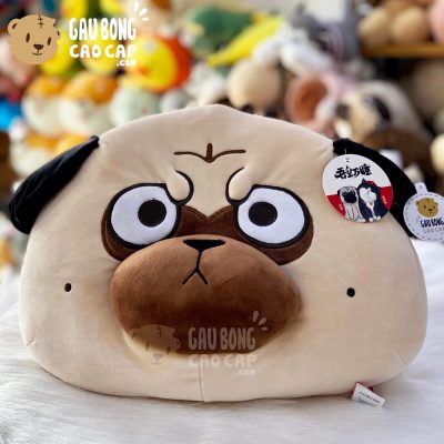 Chó Bông Mặt Xệ - Gối ôm Tròn