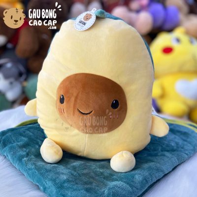 Gối mền 2in1 Quả Bơ Bông