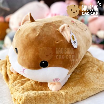 Gối Mền Chuột bông Baby nằm Mông Bắn Tim