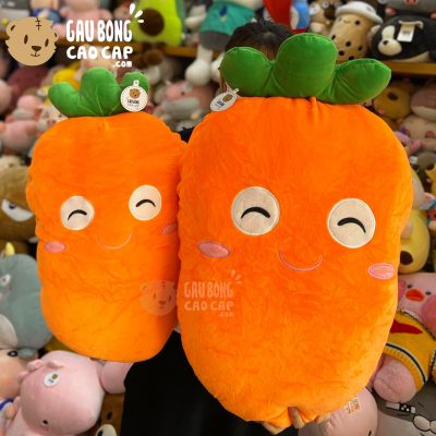Gấu Bông Cà Rốt mắt Biểu Cảm