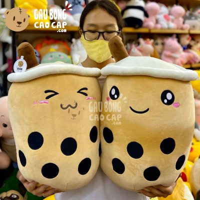 Gấu Bông Trà Sữa Kem Cheese - Trà Sữa Bông trân châu