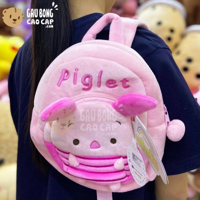 Balo Chuột Heo Piglet vải nhung mịn