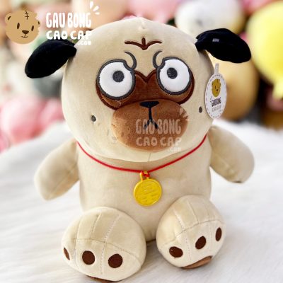 Chó Bông mặt xệ - Chó Bông nô tài giang tay Size nhỏ