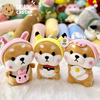 Chó Bông Shiba cosplay size nhỏ