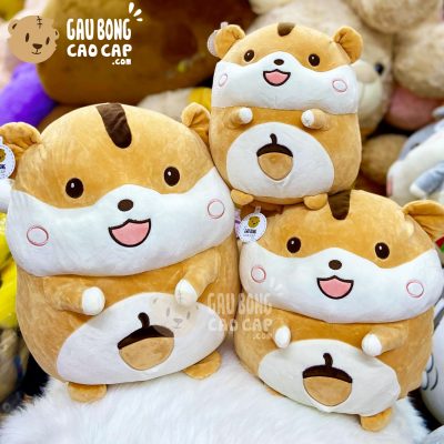 Chuột Bông Hamster mập lông mịn bụng thêu