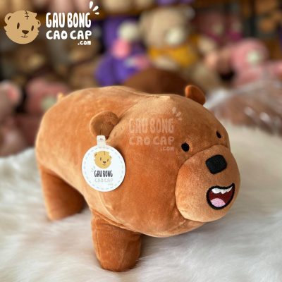 Gấu Bông Grizzly 4 chân - Gấu Bông We Bare Bear