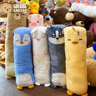 Gấu Ngủ gối ôm dài lông mịn