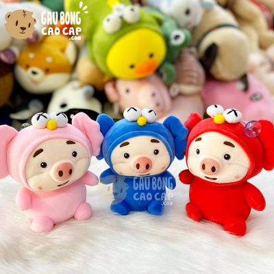 Heo Bông Tiktok ngồi cosplay Kaws