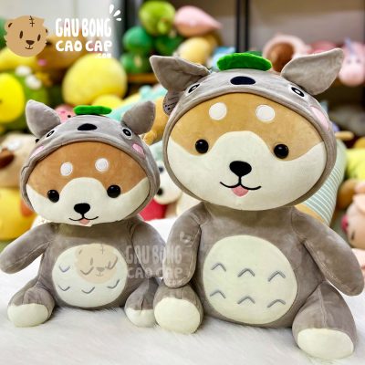 Chó Bông Shiba lè lưỡi Cosplay