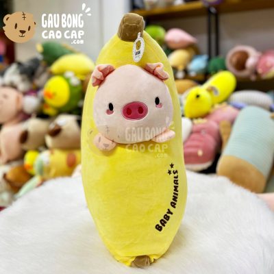 Chuối Bông mặt Heo má hồng