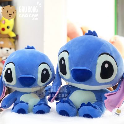 Gấu Bông Stitch xanh lông mịn