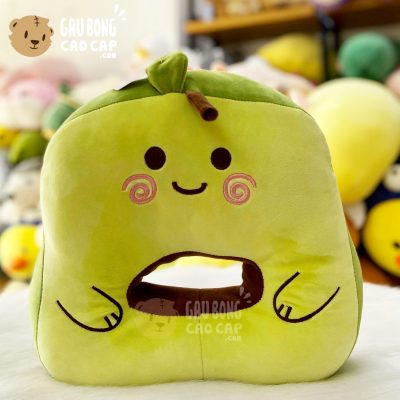 Gối ngủ úp mặt Trái Bơ Xanh - Gối ngủ Văn Phòng