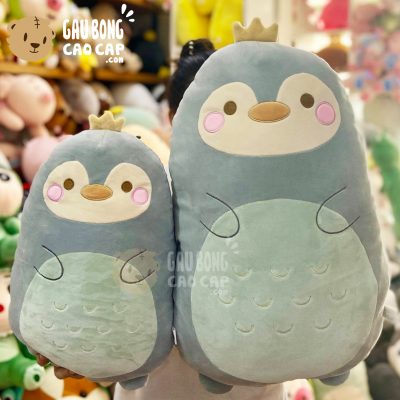 Gấu Bông Chim Cánh Cút gối ôm tay thêu