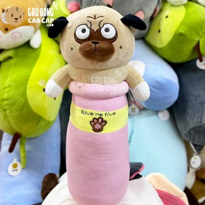 Gối ôm dài đầu Chó Bông nô tài mặt xệ