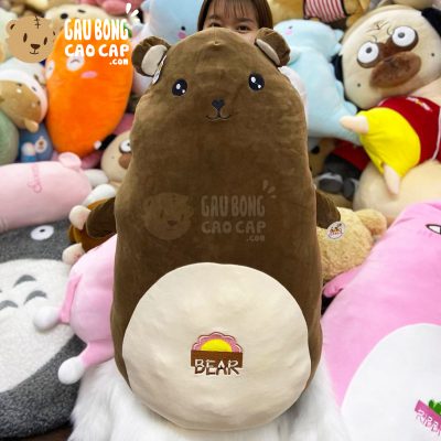 Gấu Bear lông mịn gối ôm dài