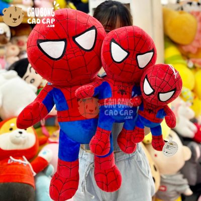 Gấu Bông Spiderman đầu To