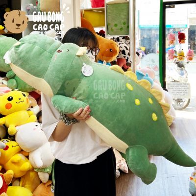 Cá Sấu Bông chấm Bi Vàng