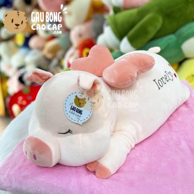 Gối mền Heo Bông có cánh thiên thần