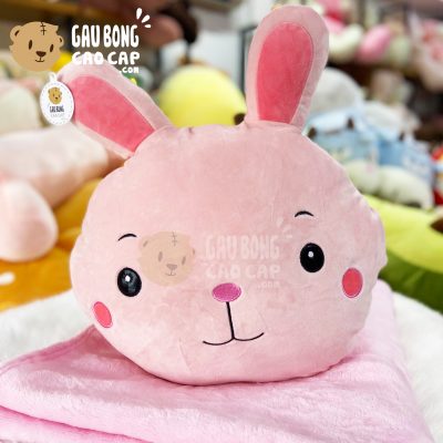 Gối mền mặt Thỏ Bông