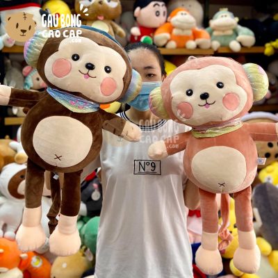 Khỉ Bông đeo HeadPhone