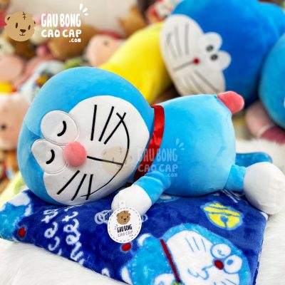 Gối mền Gấu Bông Doremon nằm ngủ