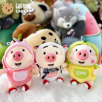 Gấu Bông Heo Tiktok cosplay nhí