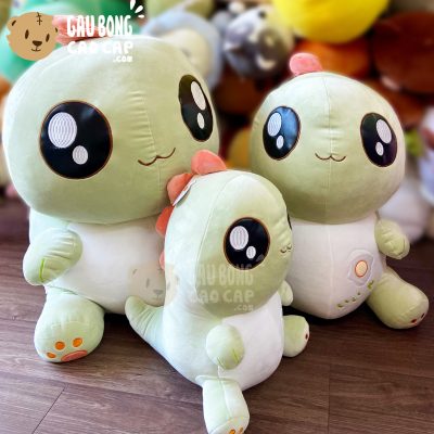 Khủng long ngồi lông mịn mắt long lanh