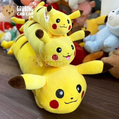 Gấu Bông Pikachu nằm gối ôm dài