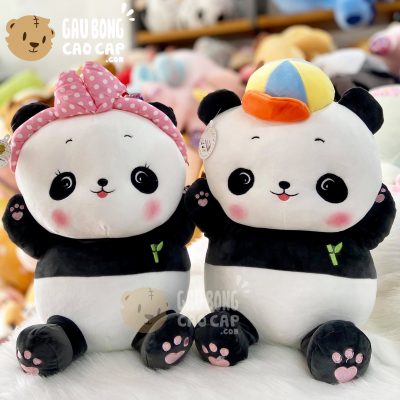 Gấu Bông Panda Baby ngồi lông mịn
