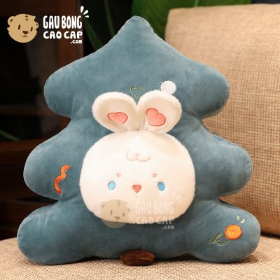 Gấu Bông Cây Thông Noel mặt thú bông dễ thương