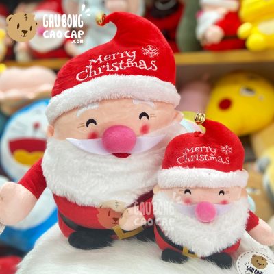 Gấu Bông Ông Già Noel mắt hí