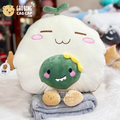 Gối mền Gấu Bông Bánh Mì Sandwich Tròn bụng Thú Bông