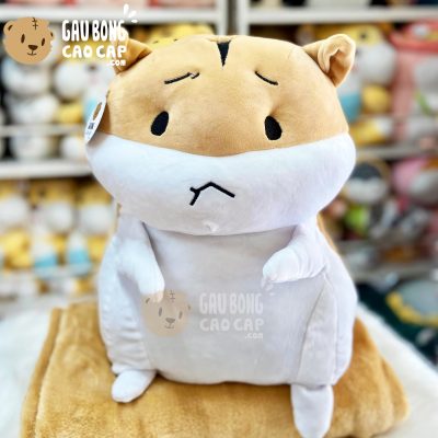 Gối mền Chuột Bông Hamster đứng giơ tay