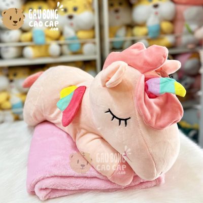Gối mền Unicorn nằm