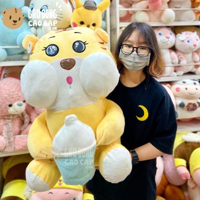 Hổ Bông ôm Bình sữa