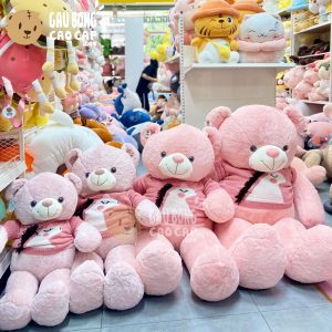 Gấu Teddy Smooth mặc áo len Thêu Unicorn