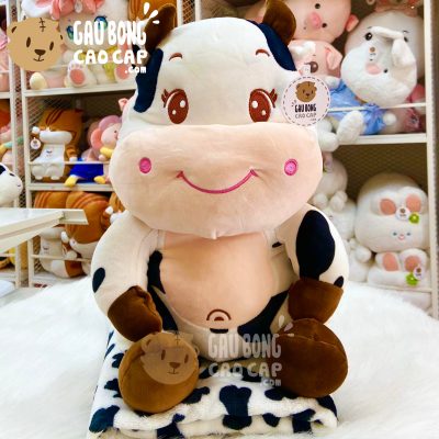 Gối mền Gấu Bông Bò Sữa